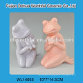 Customized ceramic animal home decor with logo